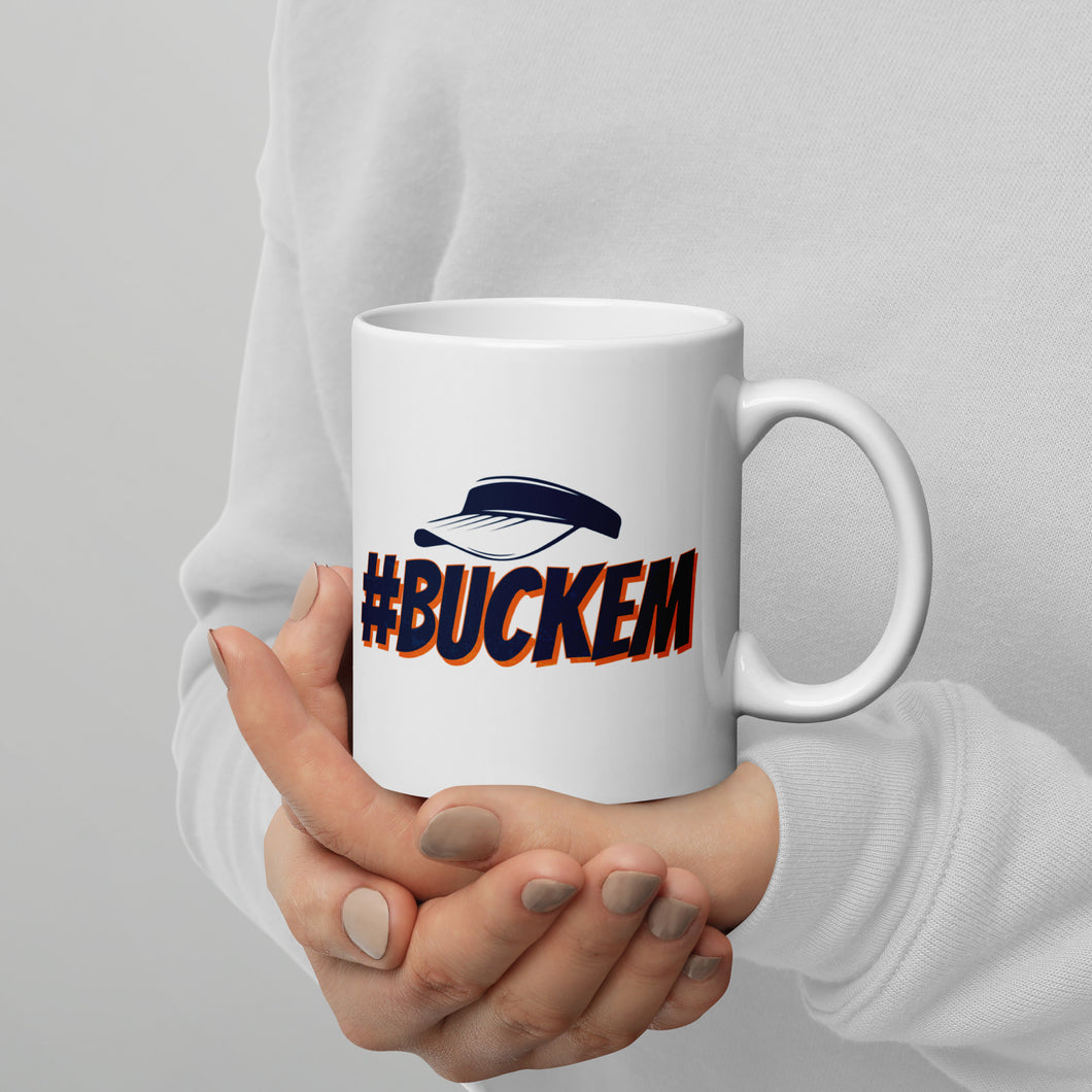 #Buckem MHH. White glossy mug